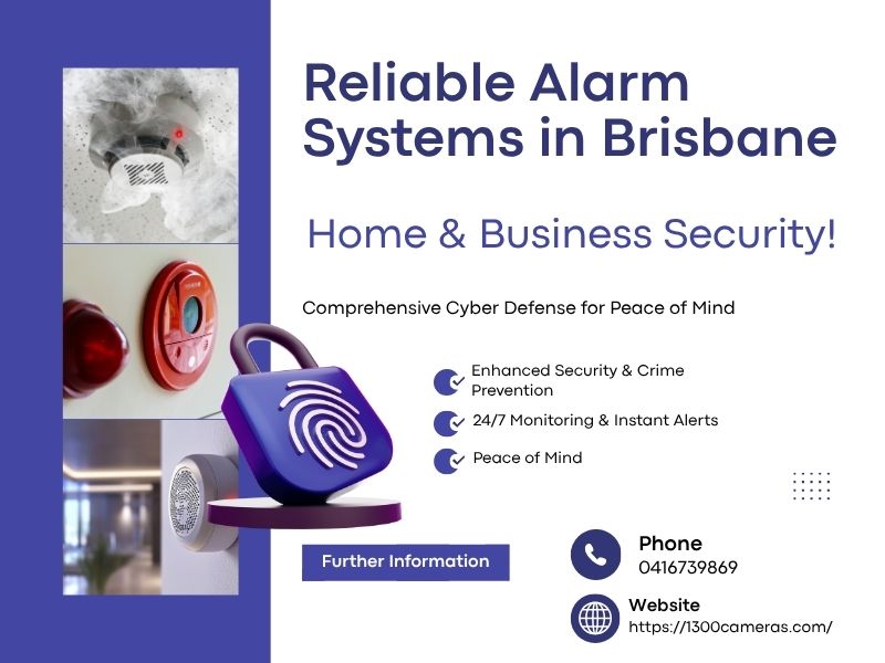 Reliable Alarm Systems in Brisbane | Home & Business Security