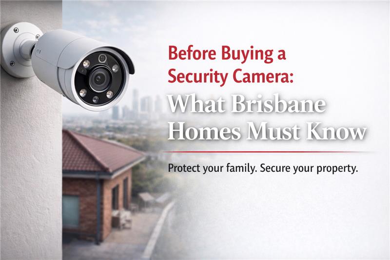 before buying a security camera what brisbane homes must know