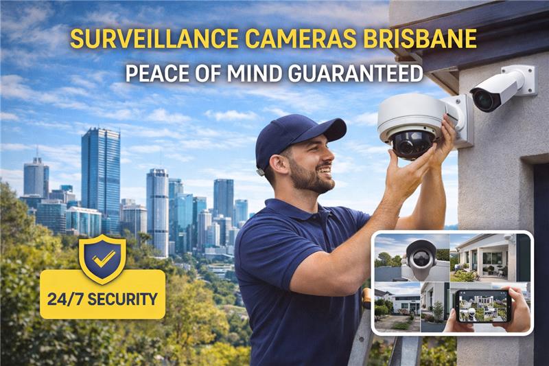 surveillance cameras brisbane or peace of mind guaranteed