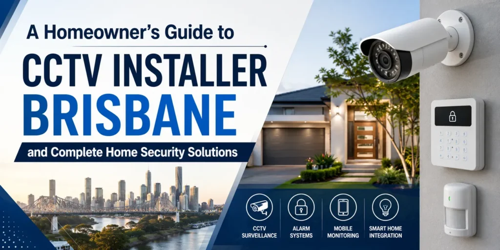 A Homeowner’s Guide to CCTV Installer Brisbane and Complete Home Security Solutions