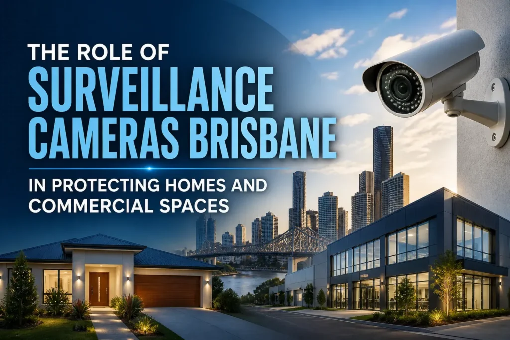 the role of surveillance cameras brisbane in protecting homes and commercial spaces