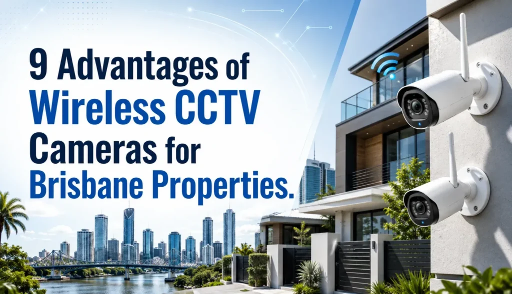 9 Advantages of Wireless CCTV Cameras for Brisbane Properties