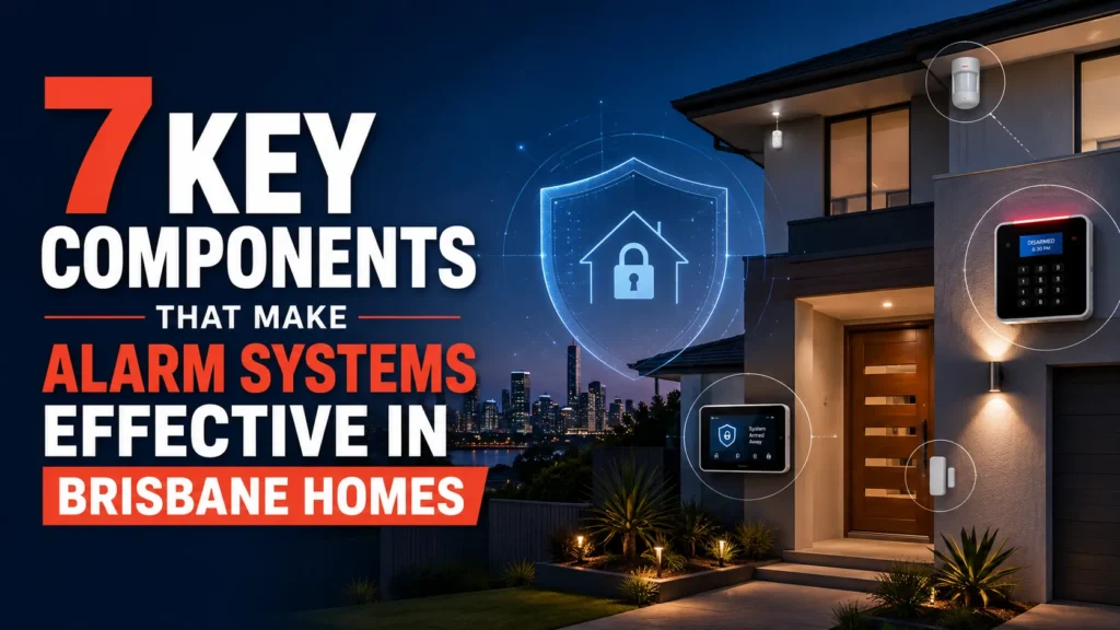 7 Key Components That Make Alarm Systems Effective in Brisbane Homes