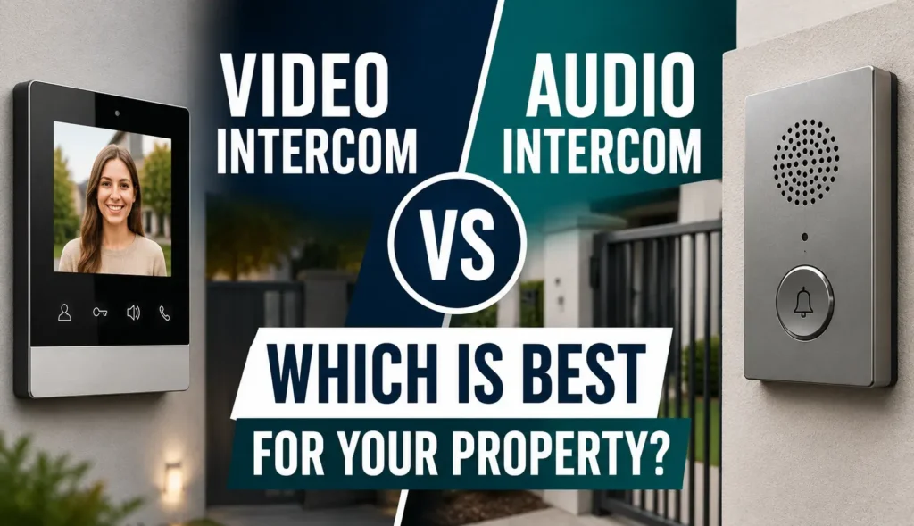 Video Intercom vs Audio Intercom: Which Is Best for Your Property?